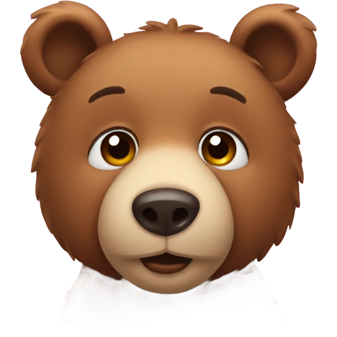 A bear in love  emoji