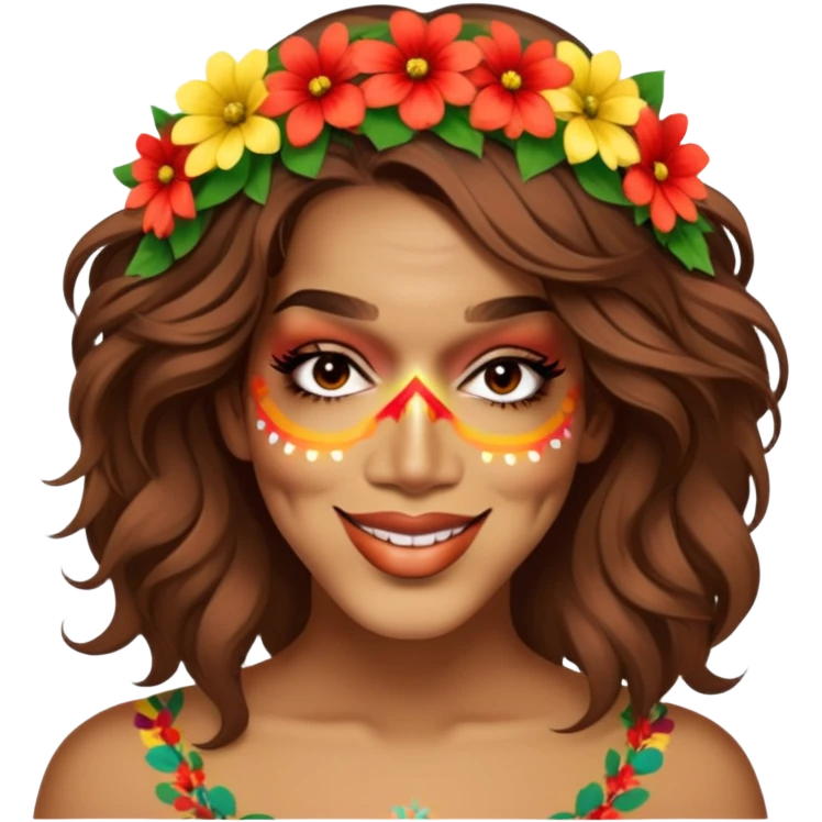 Flower-Crowned Dancer emoji