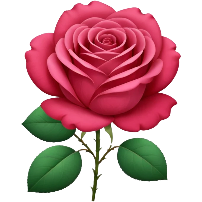 rose shape flower, no stem, use color code 0019ff for petals emoji
