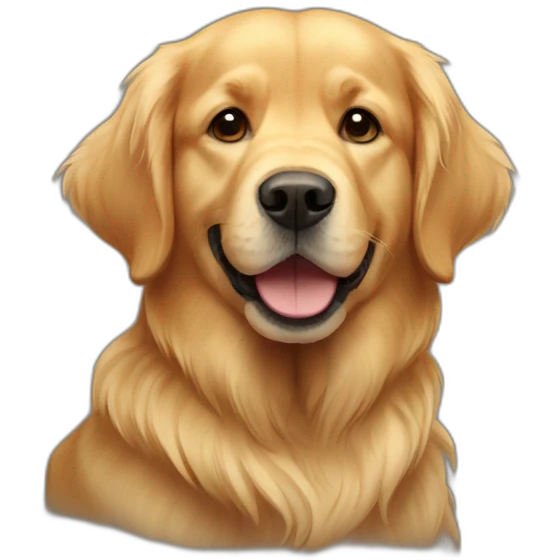golden retriver emoji