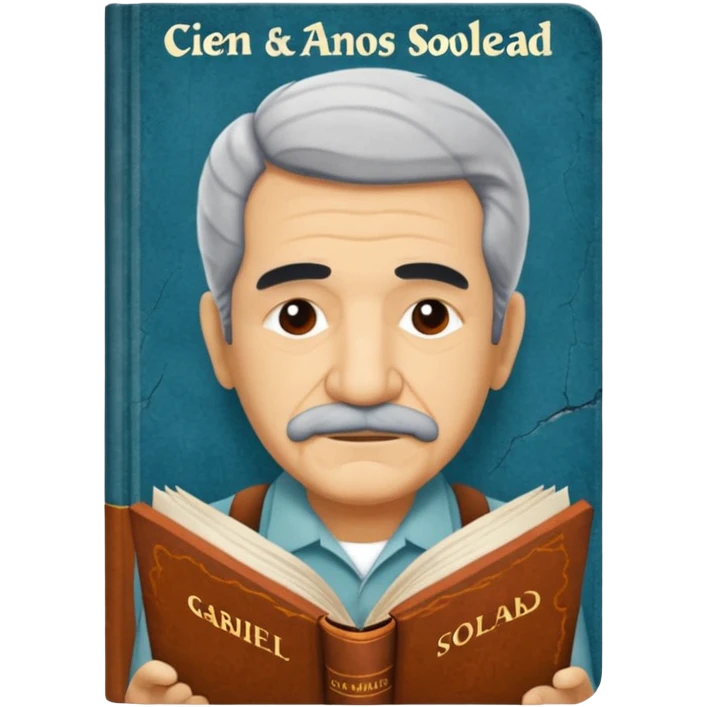 Cien años de soledad libro gabriel garcia marquez emoji