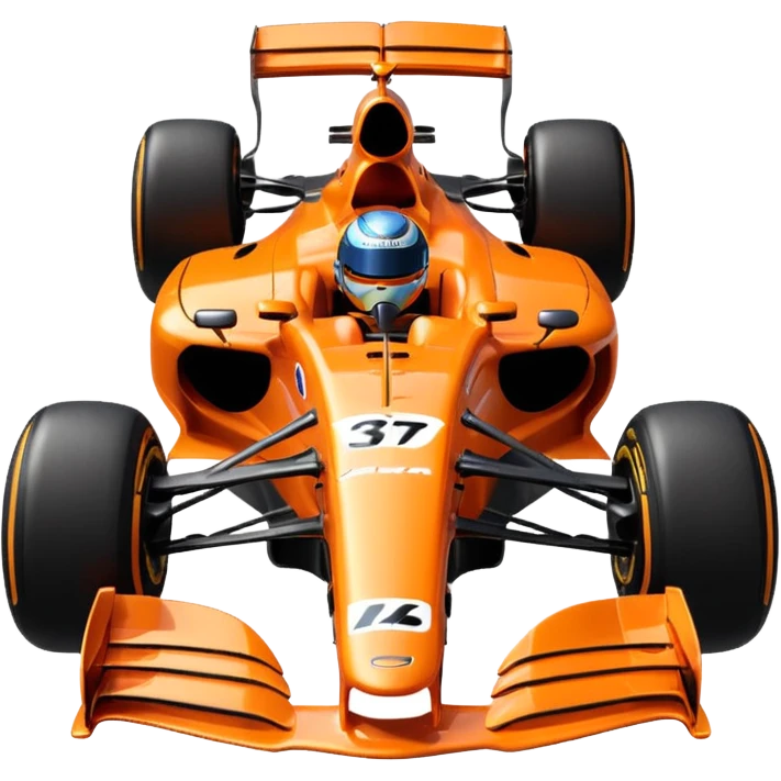 Mclaren Formula One car emoji