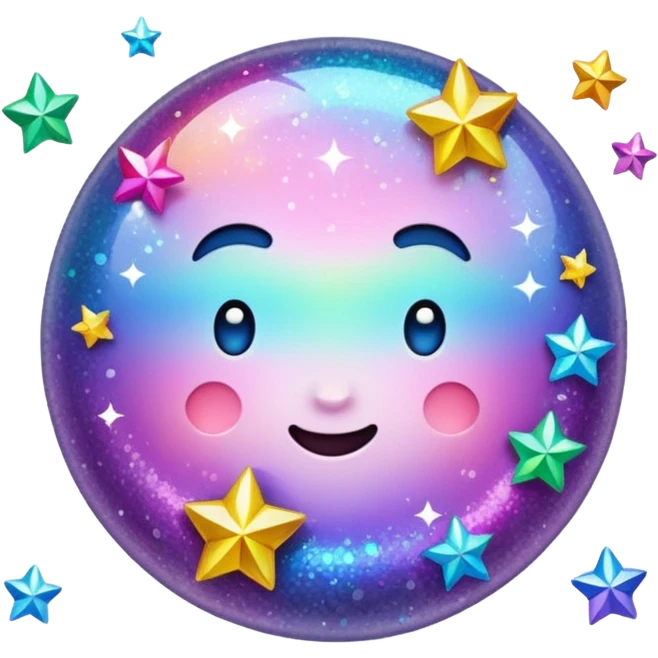 ✨️ covered in glitter emoji