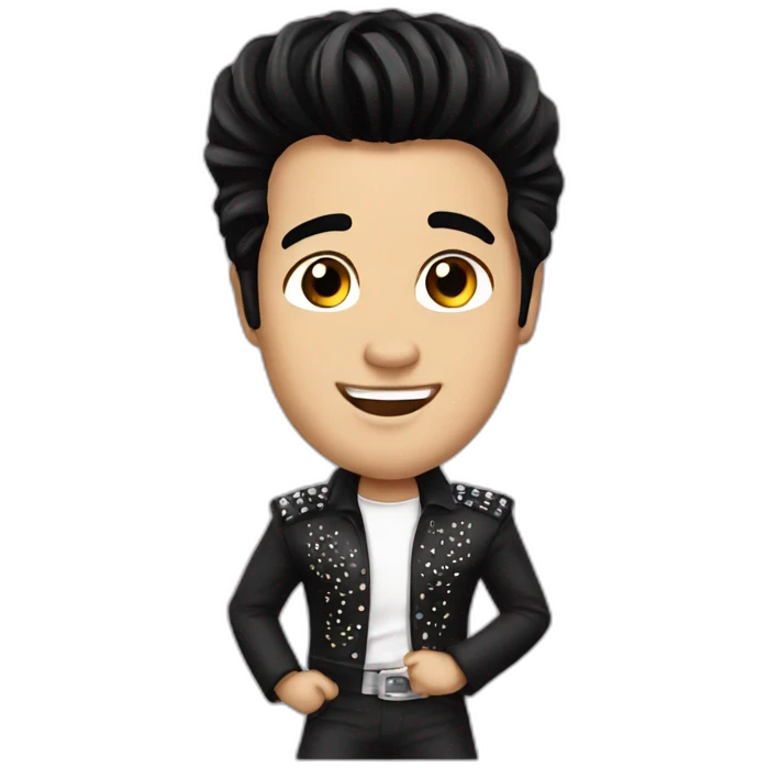 cute elvis emoji