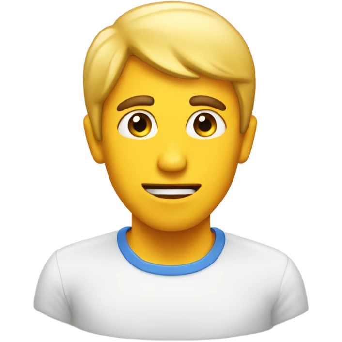 Guy who likes to smell salt emoji