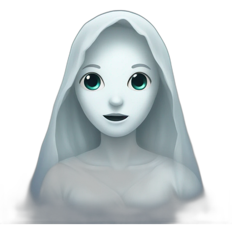 Female ghost emoji
