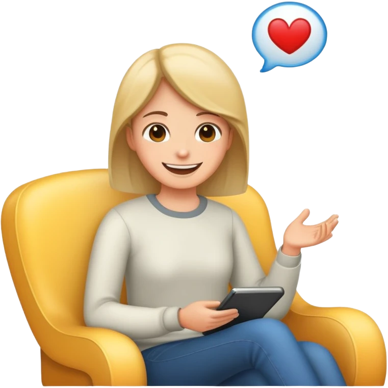 Talk therapy emoji