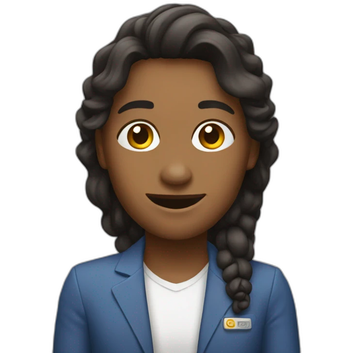 cliente con su producto emoji