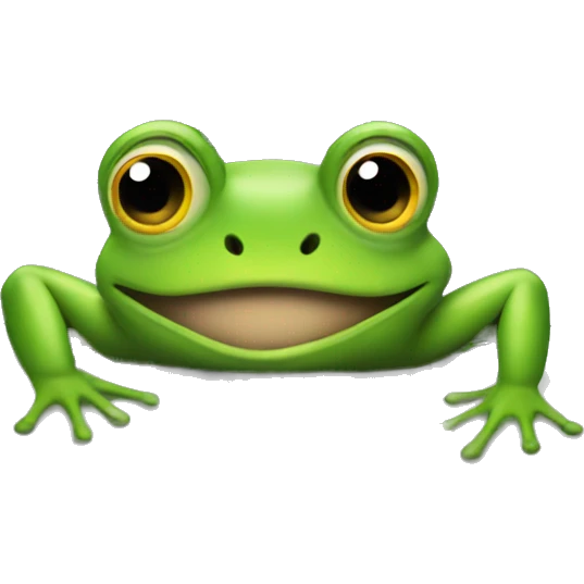 frog in a car emoji