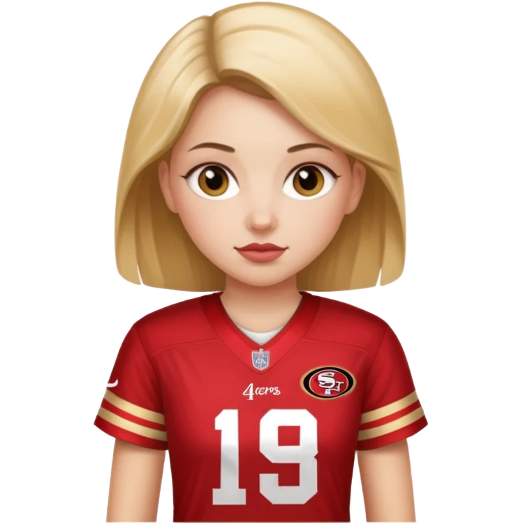 49ers girl emoji