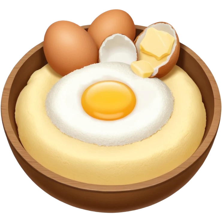 baking ingredients ready for preparation emoji