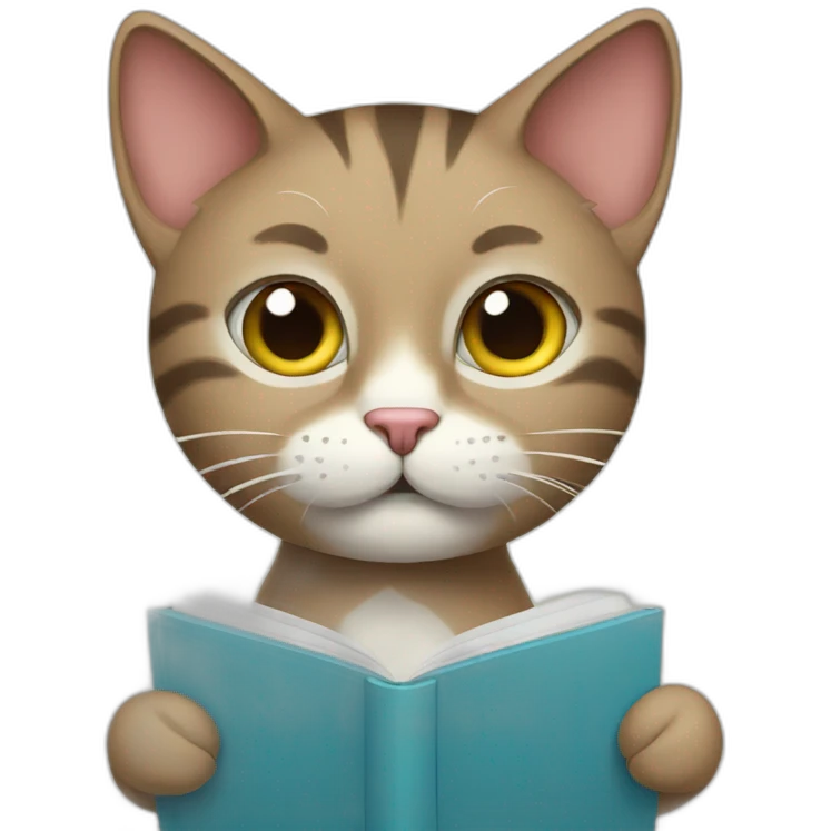 cat learning emoji