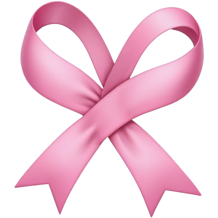 A cute ribbon  emoji
