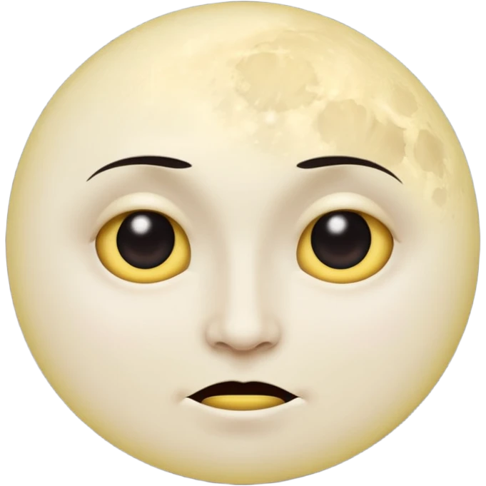 Cursed Pervertedly Smirking Side-eying Side-glancing Dark Moon emoji face emoji