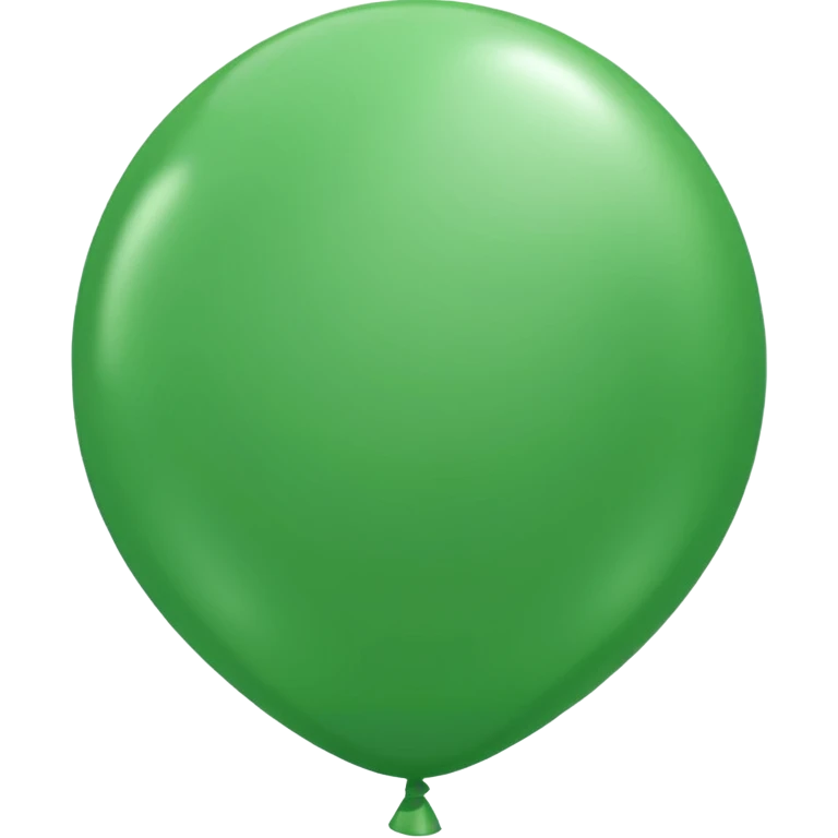 Green ballon emoji