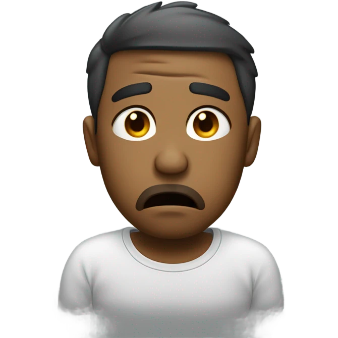 Disappointed  emoji