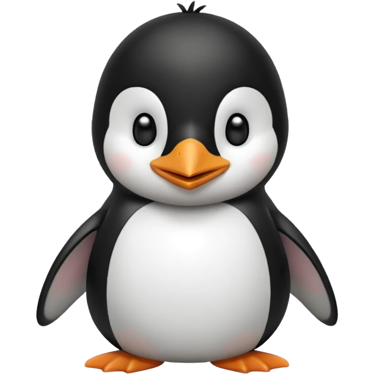 linux tux emoji