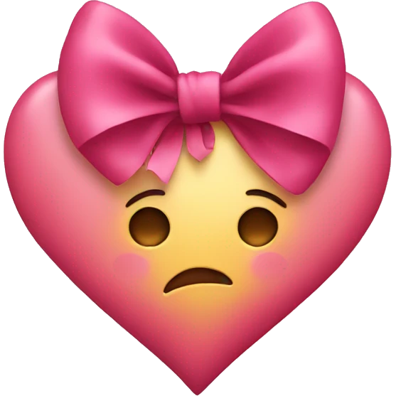 heart with bow emoji