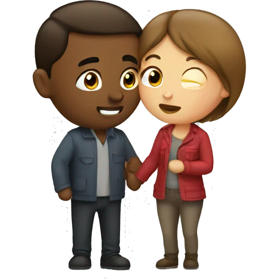 Couple kissing  emoji