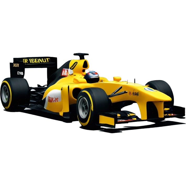 Renault f1 car 2010 emoji