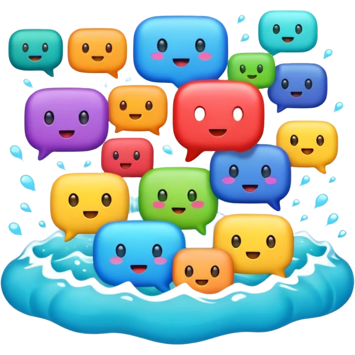Chat Screen Flood emoji