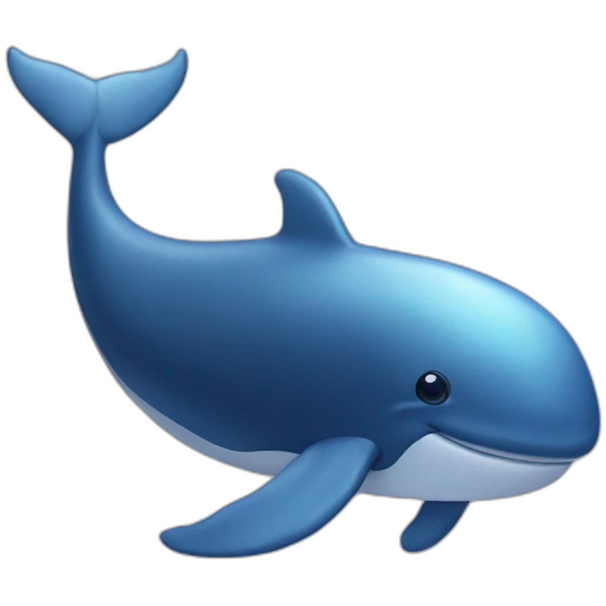 whale in the ocean emoji