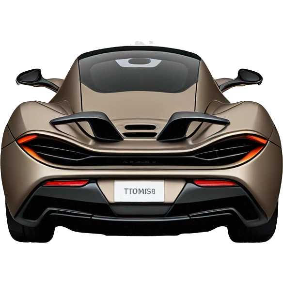 Otter in a McLaren 720S emoji