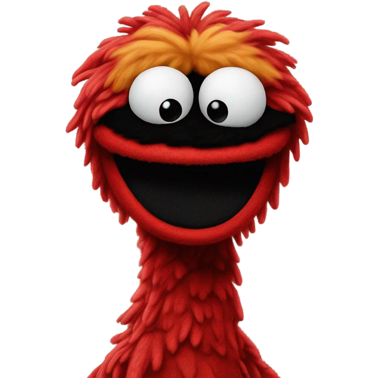 elmo from elmos world emoji
