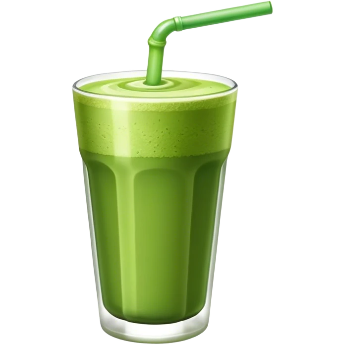 green matcha drink emoji