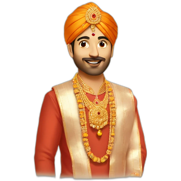Wedding pandit ji emoji
