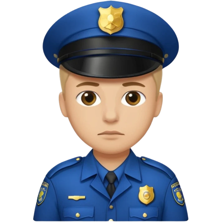 a police officer emoji