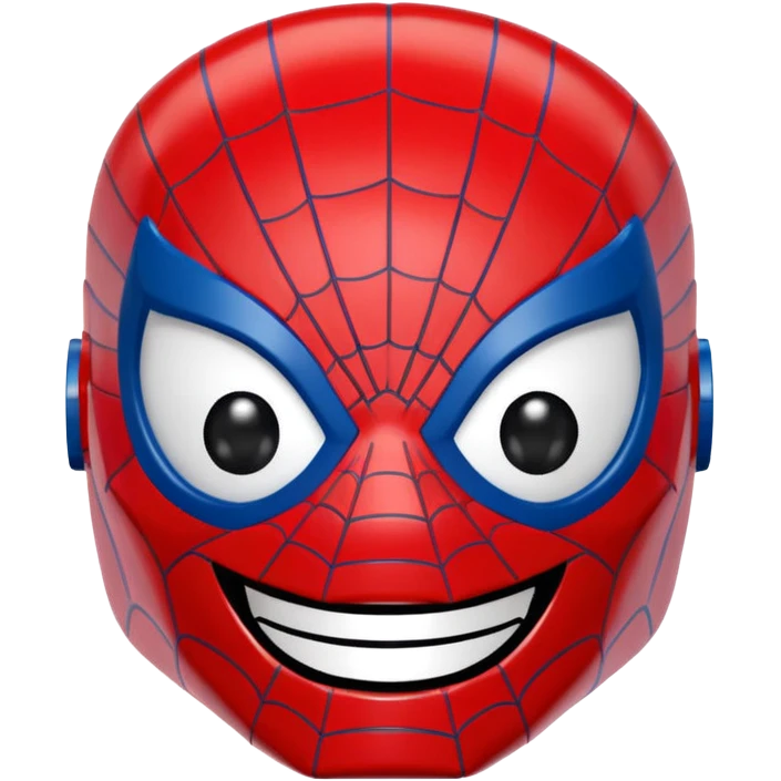 Spiderman Lego head emoji