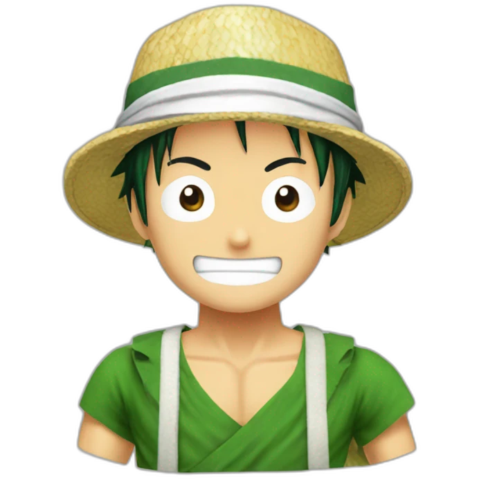 Luffy,zoro est sanji emoji