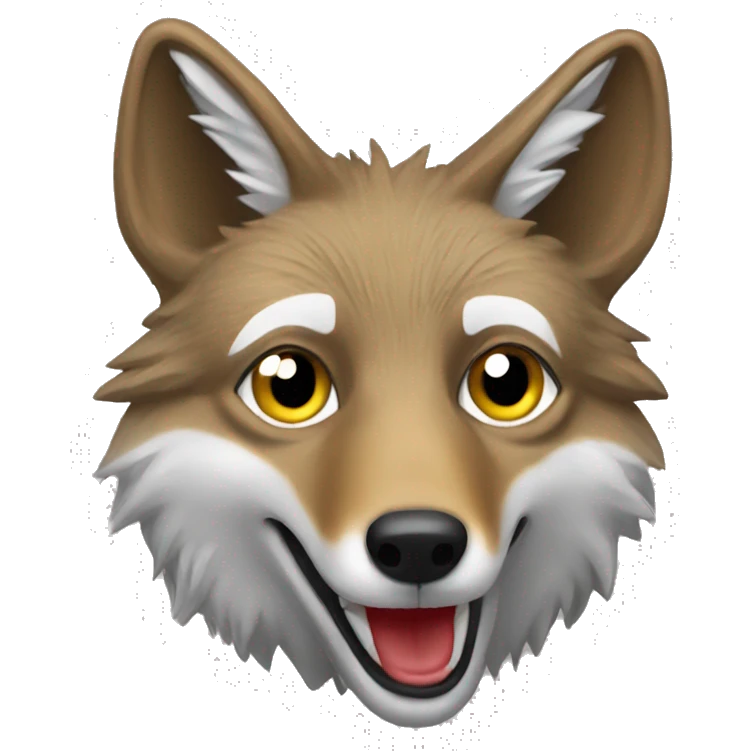 Coyote in Australia emoji