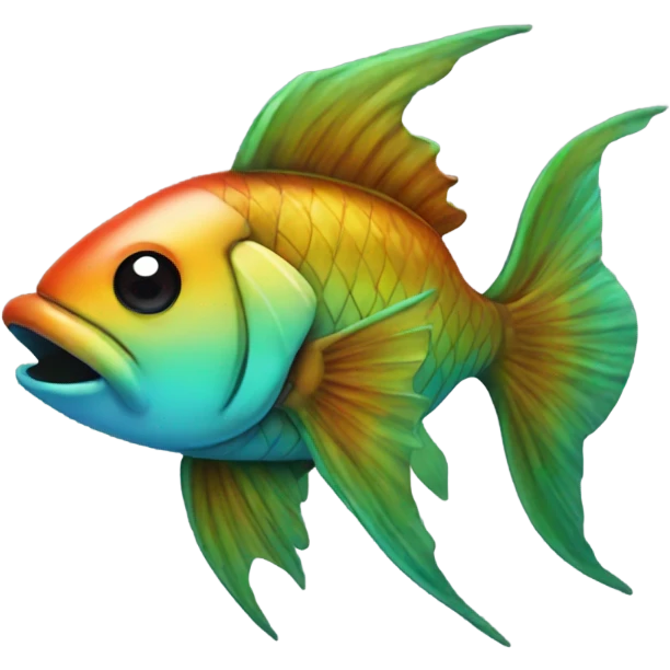 Bob Marley fish emoji