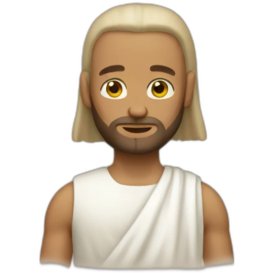 jesus-no-hair emoji