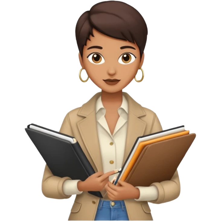 Fashion designer not people  emoji