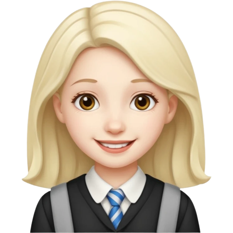 cute school girl jewish emoji
