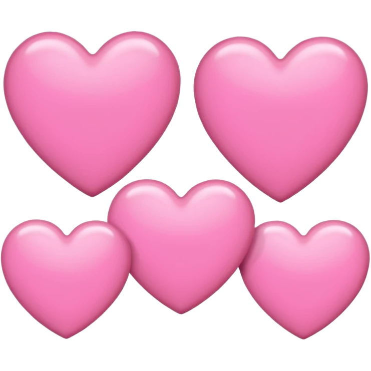 Pink hearts  emoji