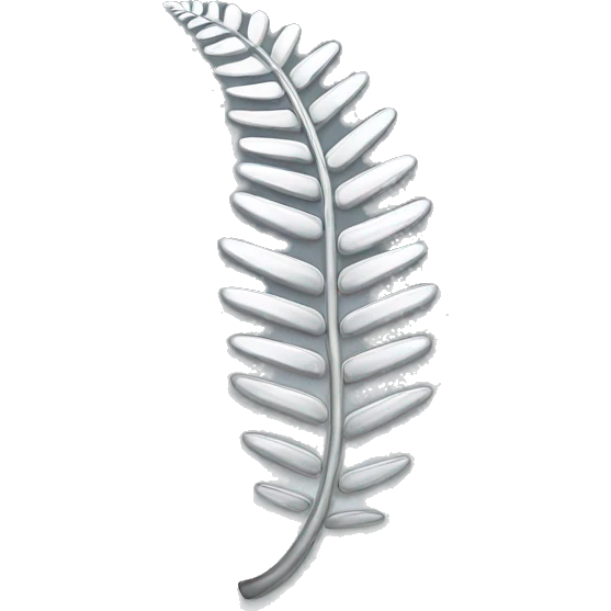 Silver fern emoji