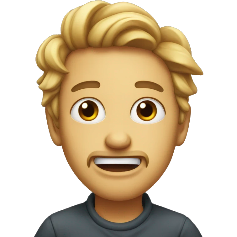 Mewing emoji