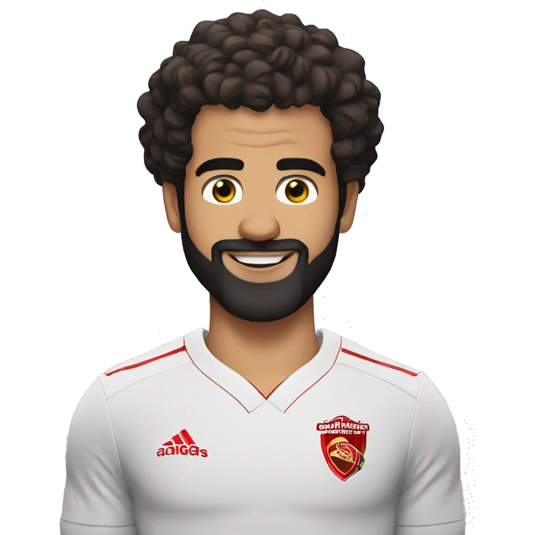 Mohamed Salah qui rigole emoji