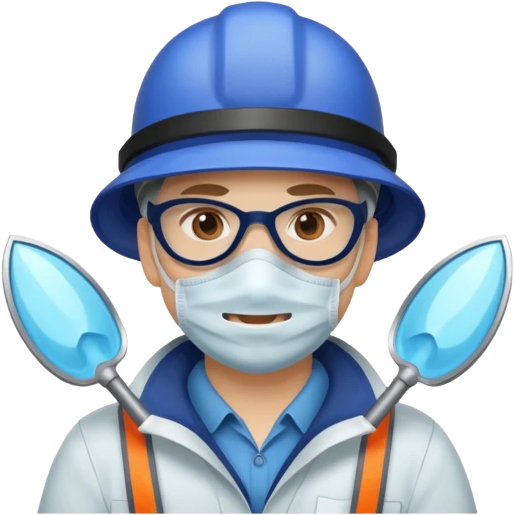 GLACIOLOGIST'S MASK emoji