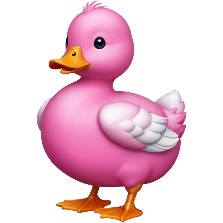 pink duck emoji