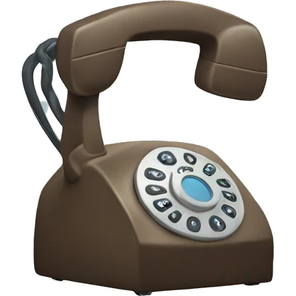 A phone ringing emoji