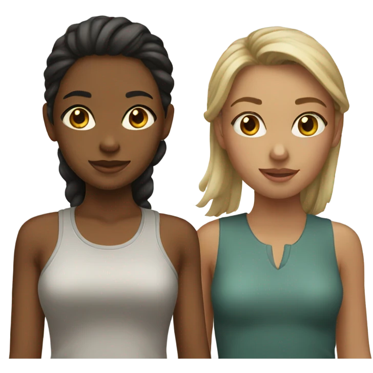Two girls emoji