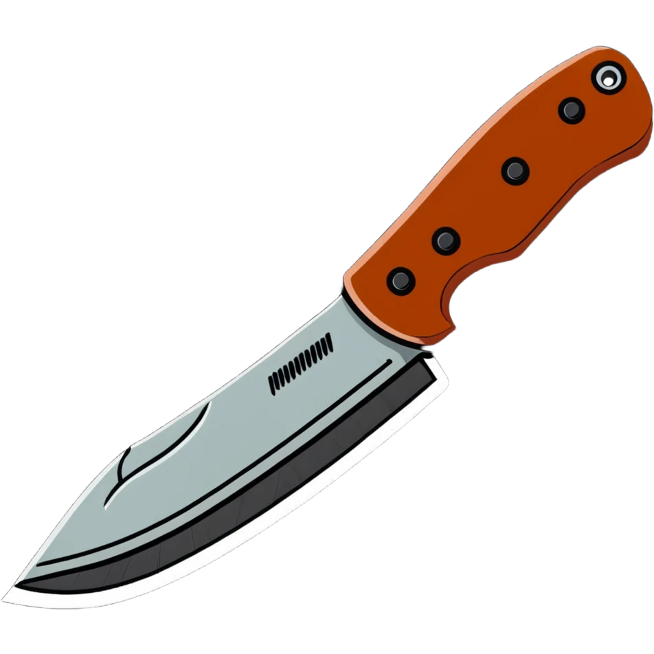 combat bushcraft knife emoji