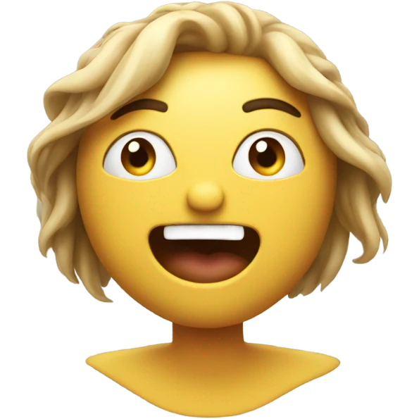 Spinning head  emoji