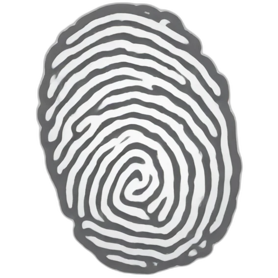 Fingerprint emoji