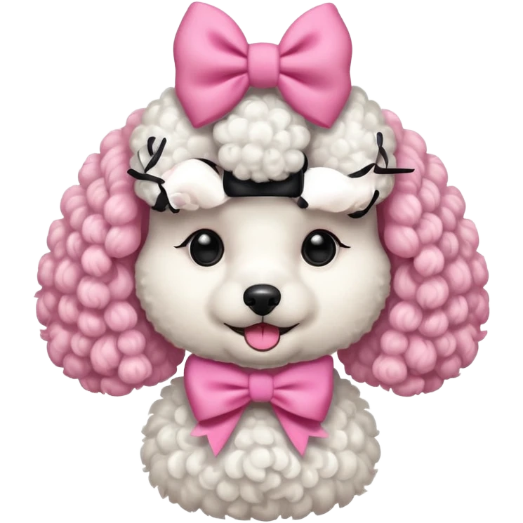 Poodle Rosa emoji